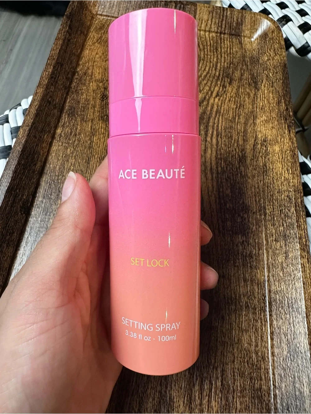 Ace Beauté Set Lock Setting Spray - Pink Gradient
